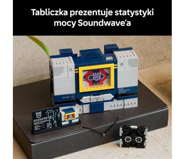 LEGO Icons 10358 Transformers: Soundwave - 1331679 - zdjęcie 9
